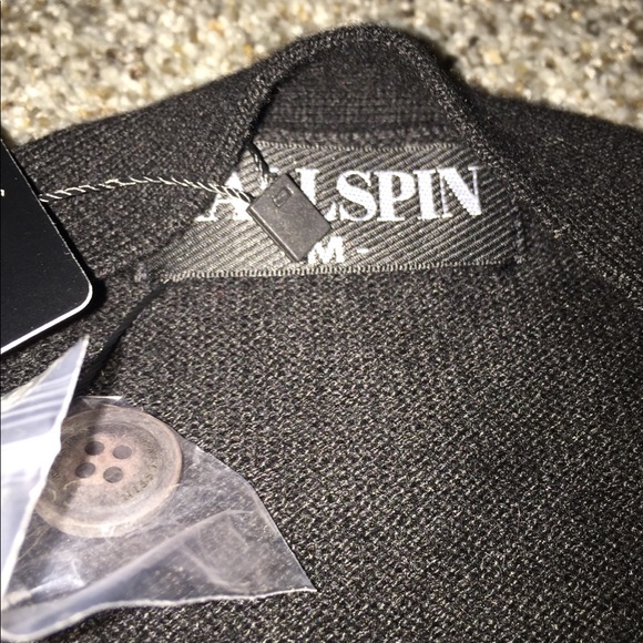 Kallispin short sleeve cardigan vest, black - Picture 2 of 3